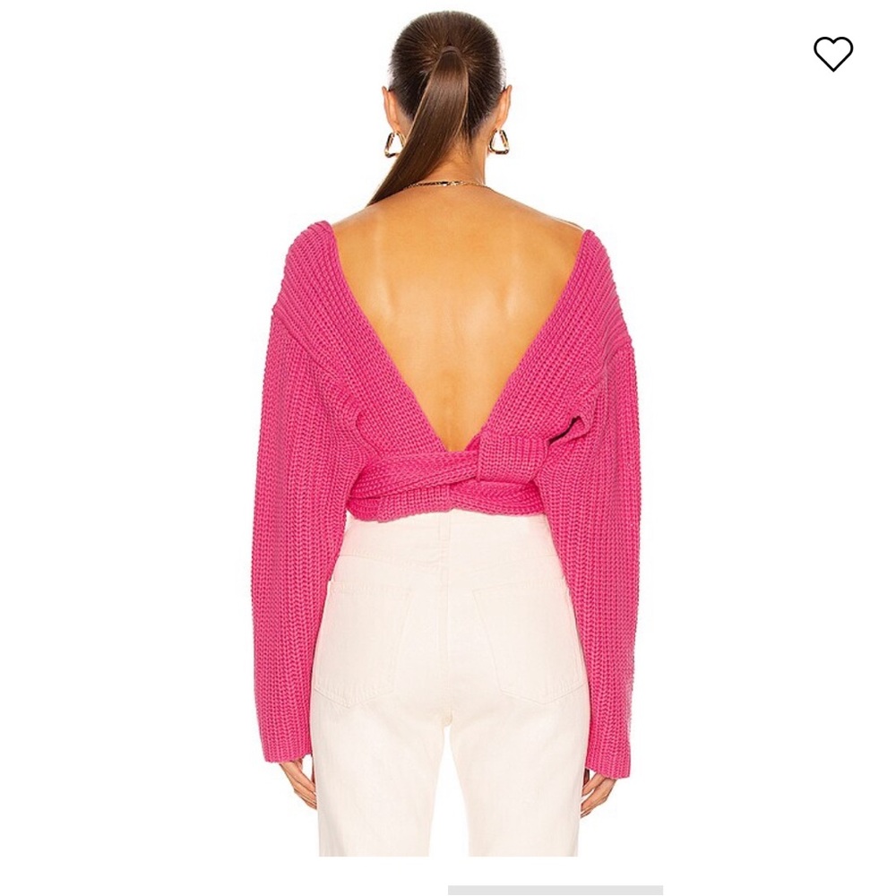 ATOIR Perfect Game Knit Sweater in Rouge Pink - Size Small US 4- UK 6- EU 36